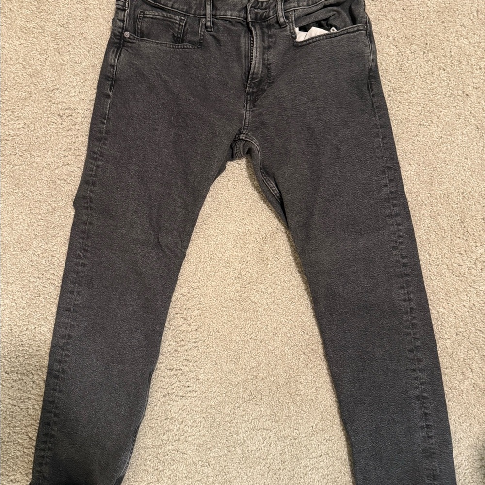 Men's Bonobos Black Gray Jeans